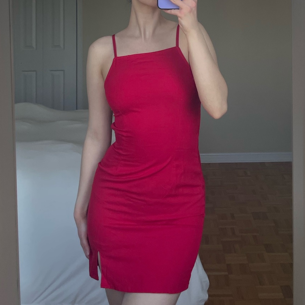 Urban Outfitters Red Mini Dress